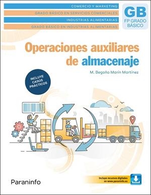 Operaciones auxiliares de almacenaje  2023 | 9788413665320 | MARIN MARTINEZ, Mª BEGOÑA | Librería Castillón - Comprar libros online Aragón, Barbastro