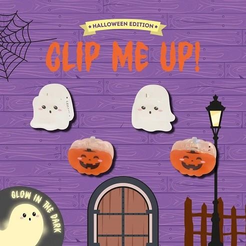 Set 4 mini pinzas Legami Clip Me Up! – Ghost + Pumpkin | 8052694143312 | Librería Castillón - Comprar libros online Aragón, Barbastro