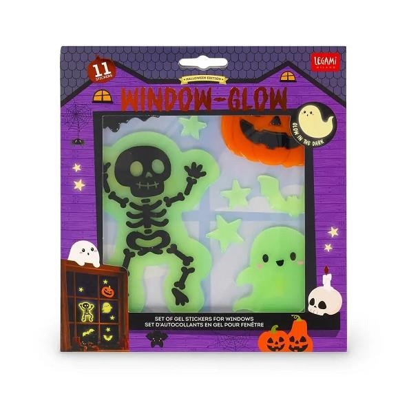Stickers de gel para ventana Legami Window-Glow – Skeleton | 8052694147624 | Librería Castillón - Comprar libros online Aragón, Barbastro