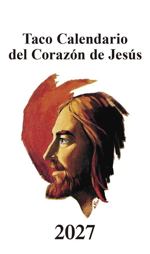 Taco Calendario del Corazón de Jesús - Clásico con imán - 2027 | 9788427150560 | Grupo de Comunicación Loyola | Librería Castillón - Comprar libros online Aragón, Barbastro