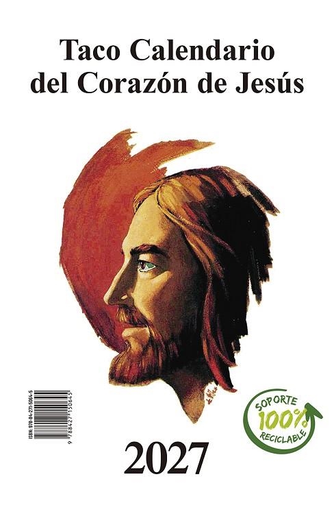 Taco Calendario del Corazón de Jesús - Gigante - 2027 | 9788427150645 | Grupo de Comunicación Loyola | Librería Castillón - Comprar libros online Aragón, Barbastro