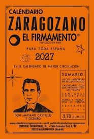 Calendario Zaragozano 2027 : El firmamento | 9791399059328 | Castillo y Ocsiero, Mariano | Librería Castillón - Comprar libros online Aragón, Barbastro