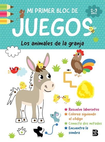 MI PRIMER BLOC DE JUEGOS - ANIMALES DE LA GRANJA | 9789403247366 | BALLON | Librería Castillón - Comprar libros online Aragón, Barbastro