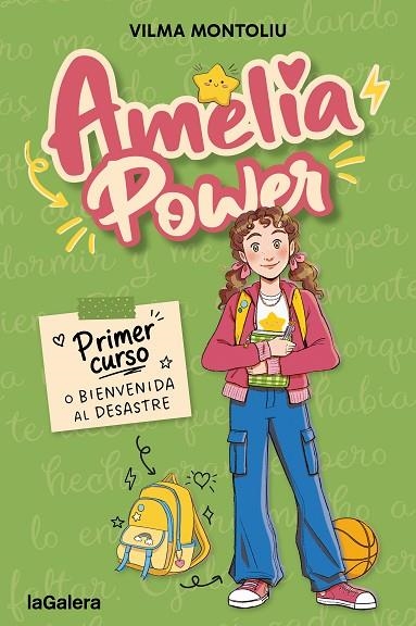 Amelia Power 1. Primer curso o bienvenida al desastre | 9788424678098 | Montoliu Esteban, Vilma | Librería Castillón - Comprar libros online Aragón, Barbastro