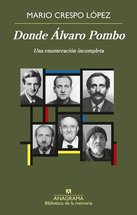 Donde Álvaro Pombo | 9788433951083 | Crespo López, Mario | Librería Castillón - Comprar libros online Aragón, Barbastro