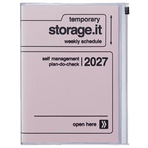 MARK-S AGENDA 2027 A5 STORAGE.IT SEMANA VISTA ROSA | 4550045164251 | Librería Castillón - Comprar libros online Aragón, Barbastro