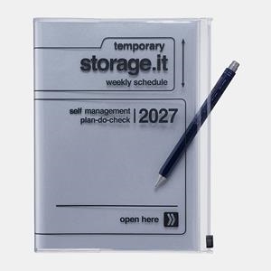 MARK-S AGENDA 2027 A5 STORAGE.IT SEMANA VISTA GRIS | 4550045164244 | Librería Castillón - Comprar libros online Aragón, Barbastro