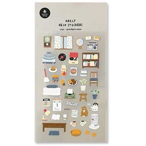MARK-S PEGATINAS DAILY DECO SUATELIER LA HABITACION DEL ABUELO | 8809395496403 | Librería Castillón - Comprar libros online Aragón, Barbastro