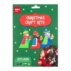 Craft Kit de Navidad "Reyes Magos" DIY – Apli Kids (Ref. 20757) | 8410782207573 | Librería Castillón - Comprar libros online Aragón, Barbastro