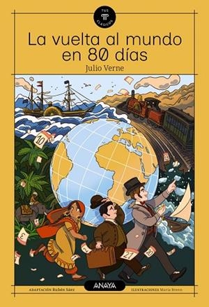 La vuelta al mundo en 80 días | 9788414363737 | Verne, Jules | Librería Castillón - Comprar libros online Aragón, Barbastro