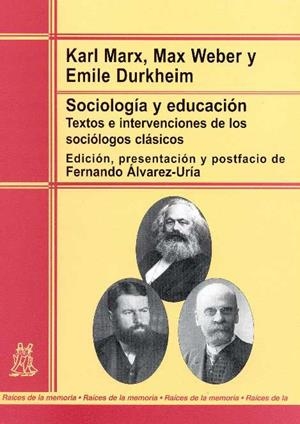 SOCIOLOGIA Y EDUCACION | 9788471125170 | MARX, KARL Y OTROS | Librería Castillón - Comprar libros online Aragón, Barbastro