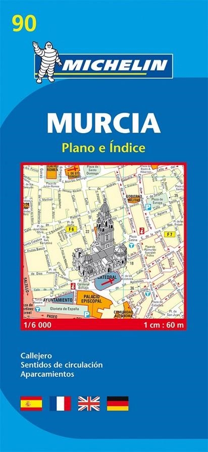MURCIA - PLANO MICHELIN 90 | 9782067128026 | MICHELIN | Librería Castillón - Comprar libros online Aragón, Barbastro