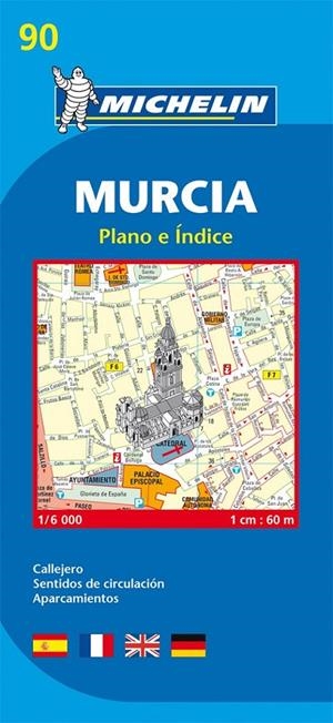 MURCIA - PLANO MICHELIN 90 | 9782067128026 | MICHELIN | Librería Castillón - Comprar libros online Aragón, Barbastro