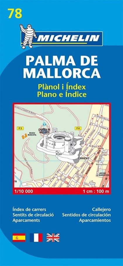 PALMA DE MALLORCA - PLANO MICHELIN 78 | 9782067127906 | MICHELIN | Librería Castillón - Comprar libros online Aragón, Barbastro