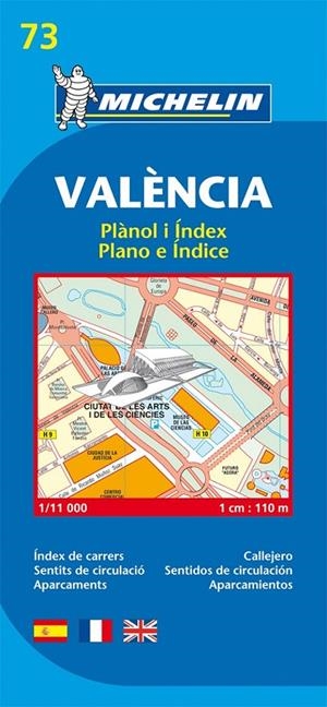 VALENCIA - PLANO MICHELIN 73 | 9782067127852 | MICHELIN | Librería Castillón - Comprar libros online Aragón, Barbastro