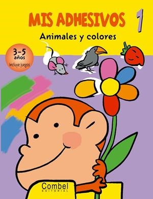 MIS ADHESIVOS 1 ANIMALES Y COLORES 3-5 AÑOS | 9788498251869 | Librería Castillón - Comprar libros online Aragón, Barbastro