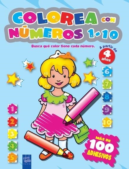 COLOREA CON NÚMEROS AZUL | 9788408069973 | Librería Castillón - Comprar libros online Aragón, Barbastro