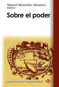 SOBRE EL PODER | 9788430945528 | MENENDEZ ALZAMORA, MANUEL (ED.) | Librería Castillón - Comprar libros online Aragón, Barbastro