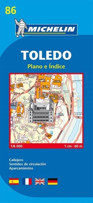 TOLEDO - PLANO MICHELIN 86 | 9782067127982 | Librería Castillón - Comprar libros online Aragón, Barbastro