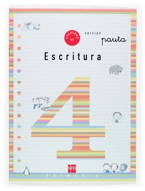 CUADERNO SM ESCRITURA 4 PAUTA (2EP) | 9788434881150 | Librería Castillón - Comprar libros online Aragón, Barbastro