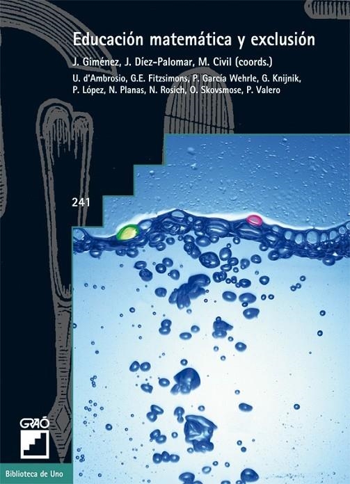 EDUCACION MATEMATICA Y EXCLUSION | 9788478275137 | GIMENEZ, J. (COORD.) | Librería Castillón - Comprar libros online Aragón, Barbastro