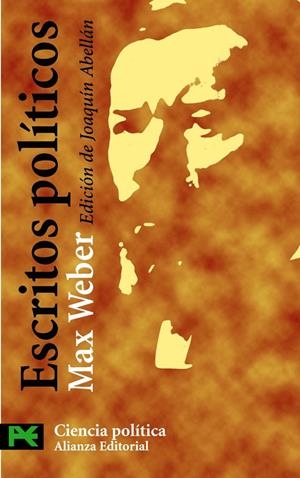 ESCRITOS POLITICOS (MAX WEBER) - LB | 9788420662305 | WEBER, MAX | Librería Castillón - Comprar libros online Aragón, Barbastro