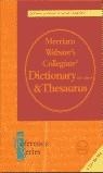 CDROM MERRIAM WEBSTER COLLEGIATE DICTIONARY THESAURUS | 9789056490386 | AA.VV. | Librería Castillón - Comprar libros online Aragón, Barbastro