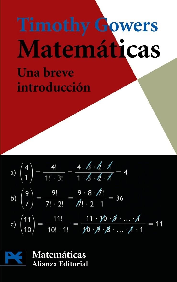 MATEMATICAS : UNA BREVE INTRODUCCION - LB | 9788420662435 | GOWERS, THIMOTY | Librería Castillón - Comprar libros online Aragón, Barbastro
