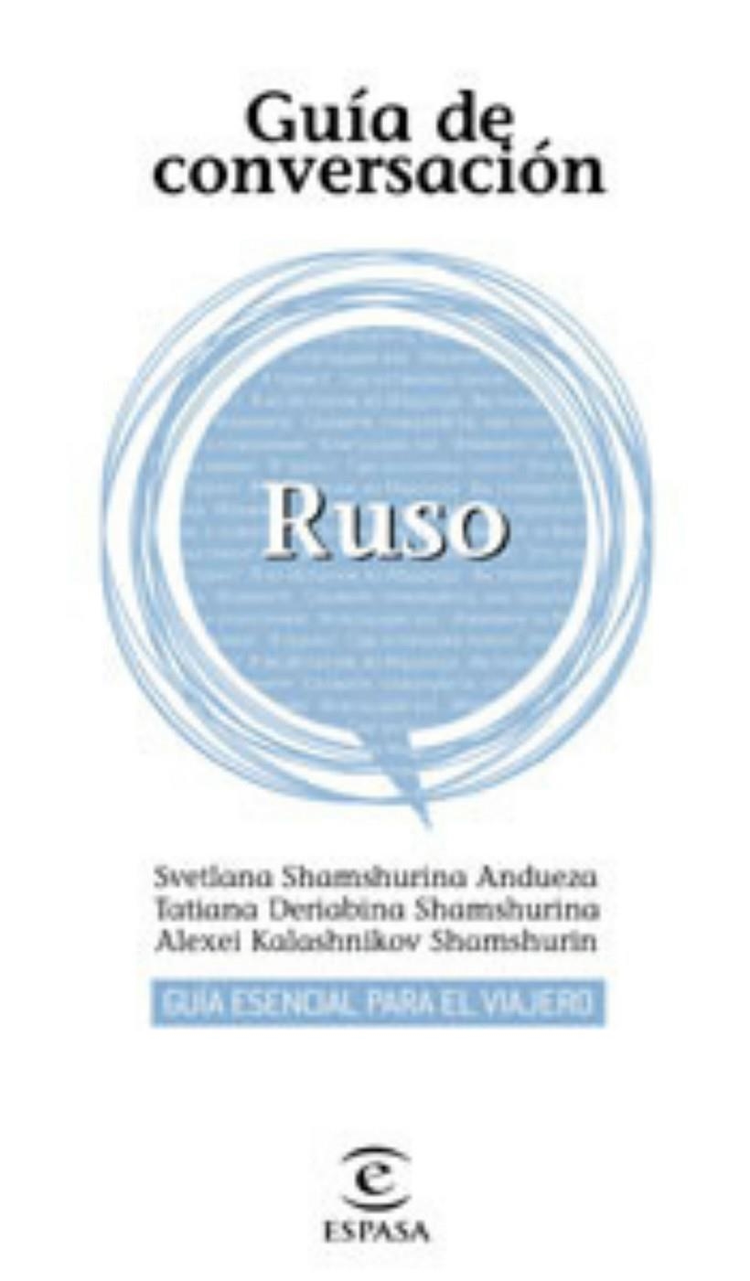 RUSO - GUIA ESPASA DE CONVERSACION | 9788467027471 | Librería Castillón - Comprar libros online Aragón, Barbastro