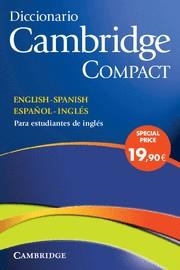 DICCIONARIO CAMBRIDGE COMPACT INGLES ESPAÑOL Y VICE. | 9788483234754 | Librería Castillón - Comprar libros online Aragón, Barbastro