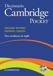 DICCIONARIO CAMBRIDGE POCKET INGLES ESPAÑOL Y VICE | 9788483234785 | Librería Castillón - Comprar libros online Aragón, Barbastro