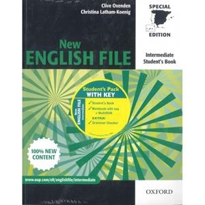 NEW ENGLISH FILE INTERMEDIATE PACK + KEY - New English File Second Edition | 9780194519472 | Oxenden, Clive; Latham-Koenig, Christina | Librería Castillón - Comprar libros online Aragón, Barbastro