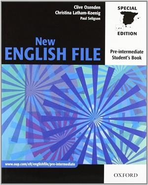 NEW ENGLISH FILE PRE-INTERMEDIATE PACK+KEY | 9780194519458 | Latham-Koenig, Christina | Librería Castillón - Comprar libros online Aragón, Barbastro