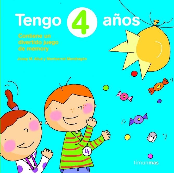 TENGO 4 AÑOS | 9788408076636 | ALLUE, JOSEP MARIA | Librería Castillón - Comprar libros online Aragón, Barbastro