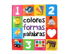 COLORES FORMAS PALABRAS | 9788448827779 | Varios autores | Librería Castillón - Comprar libros online Aragón, Barbastro