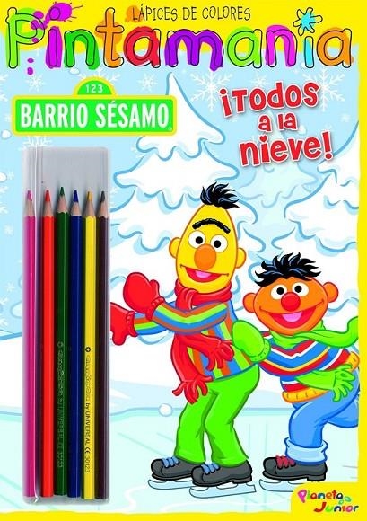 BARRIO SESAMO PINTAMANIA LAPICES DE COLORESTODOS A LA NIEVE | 9788408084921 | Librería Castillón - Comprar libros online Aragón, Barbastro