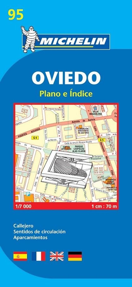 PLANO MICHELIN OVIEDO (19095) | 9782067140820 | Librería Castillón - Comprar libros online Aragón, Barbastro